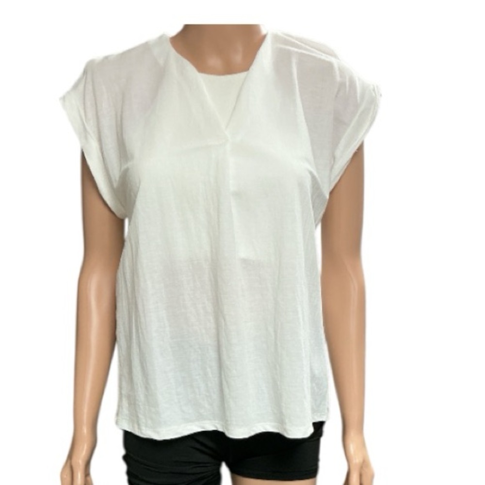 Bobeau White Women's Blouse